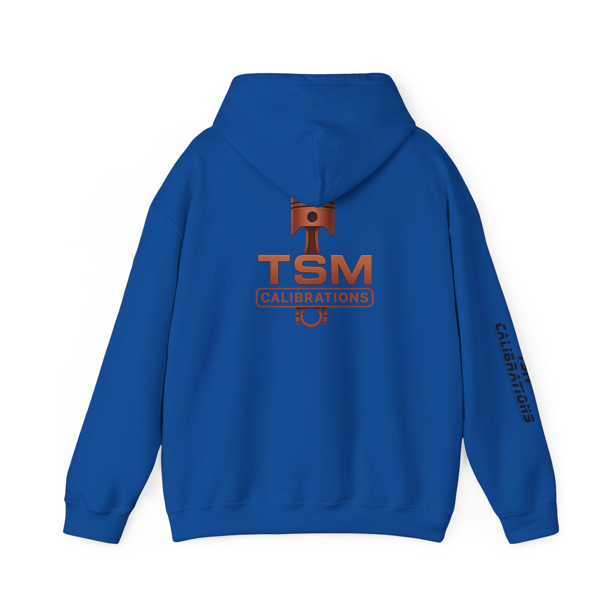 TSM Calibrations Logo Hoodie — Branded Technical Workshop Sweatshirt