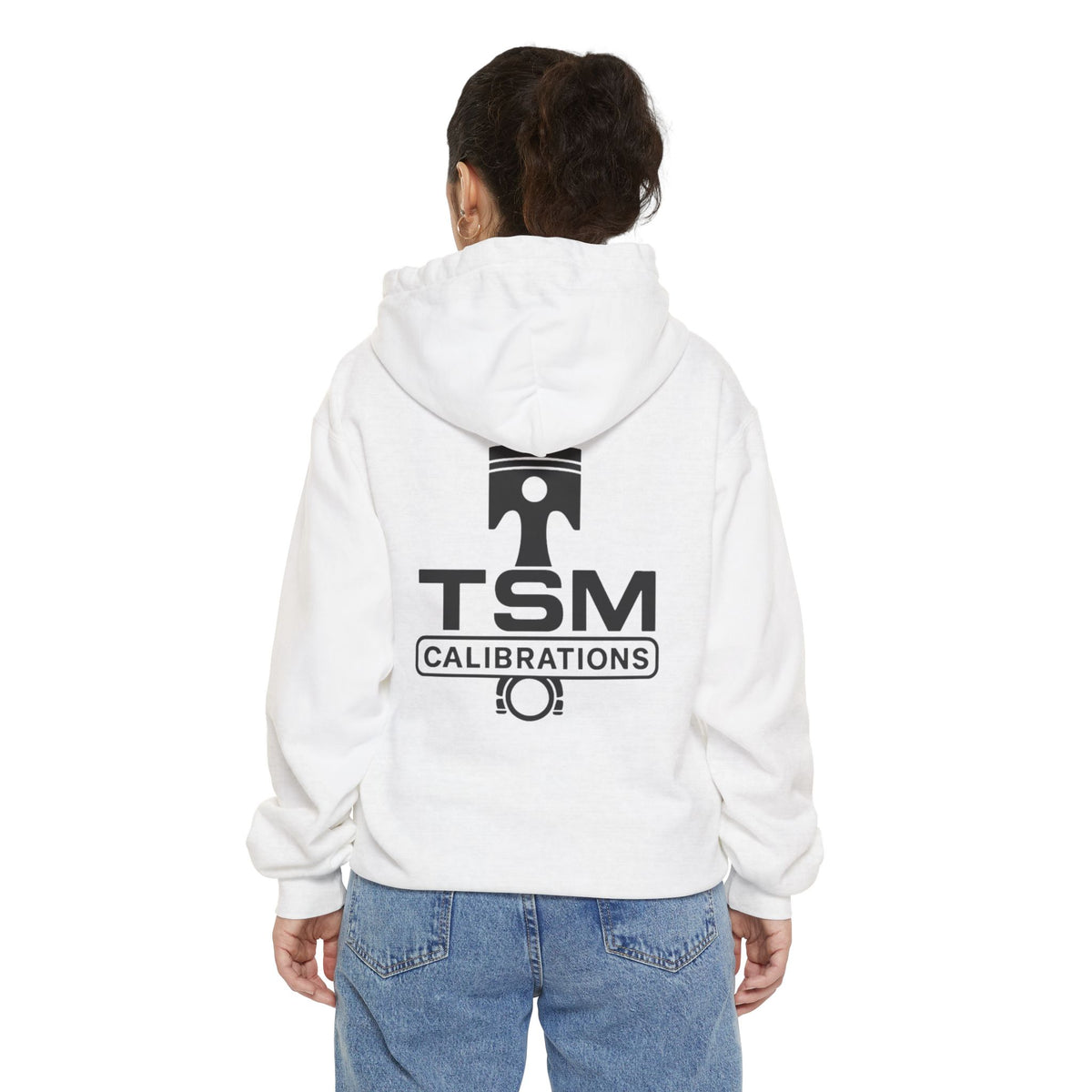 TSM Calibrations Hoodie — Engine Piston Logo Streetwear