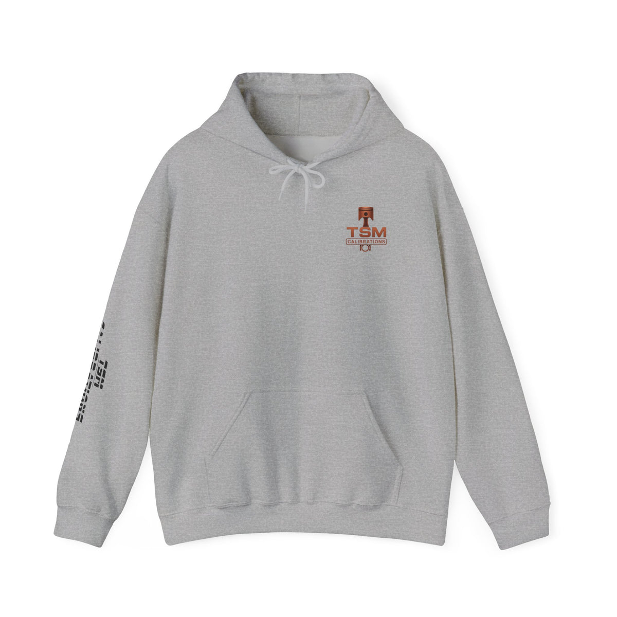 TSM Calibrations Logo Hoodie — Branded Technical Workshop Sweatshirt