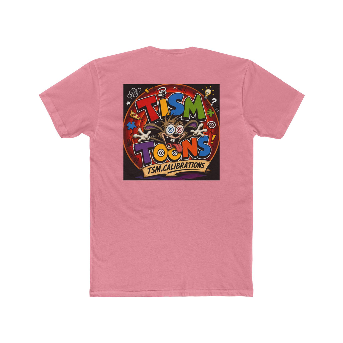 Tism Toons Calibrations T-Shirt — Retro 'TSM Toons' Graphic Tee
