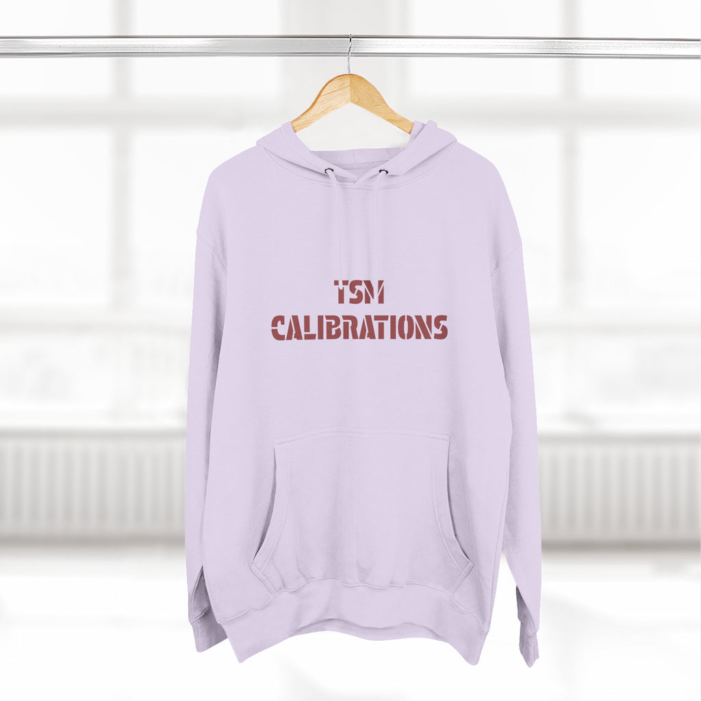 TSM Calibrations Fleece Hoodie — Three-Panel Tech Pullover