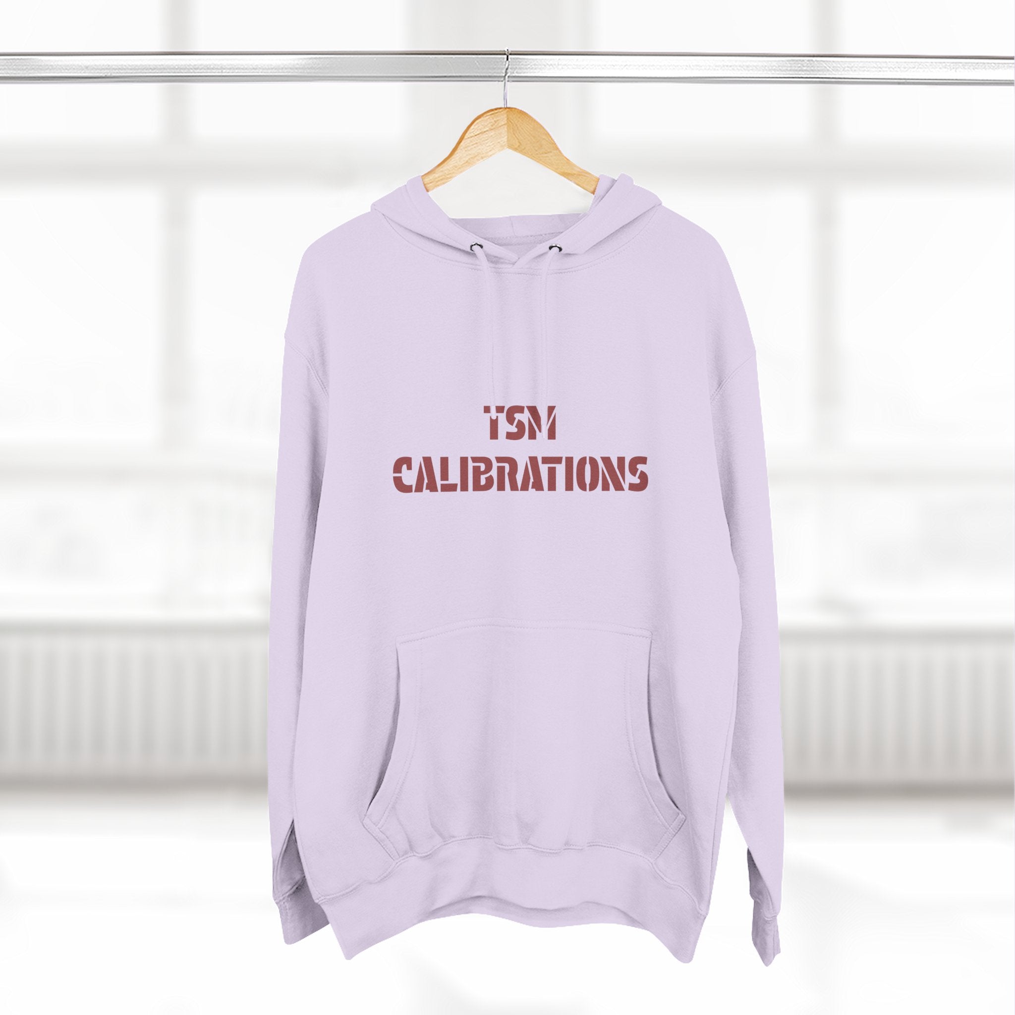 TSM Calibrations Fleece Hoodie — Three-Panel Tech Pullover