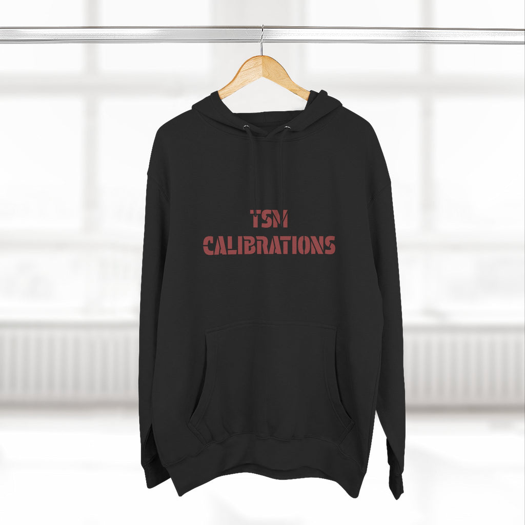 TSM Calibrations Fleece Hoodie — Three-Panel Tech Pullover
