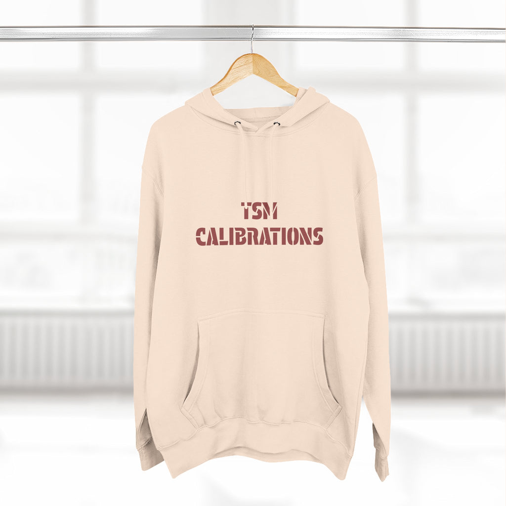 TSM Calibrations Fleece Hoodie — Three-Panel Tech Pullover
