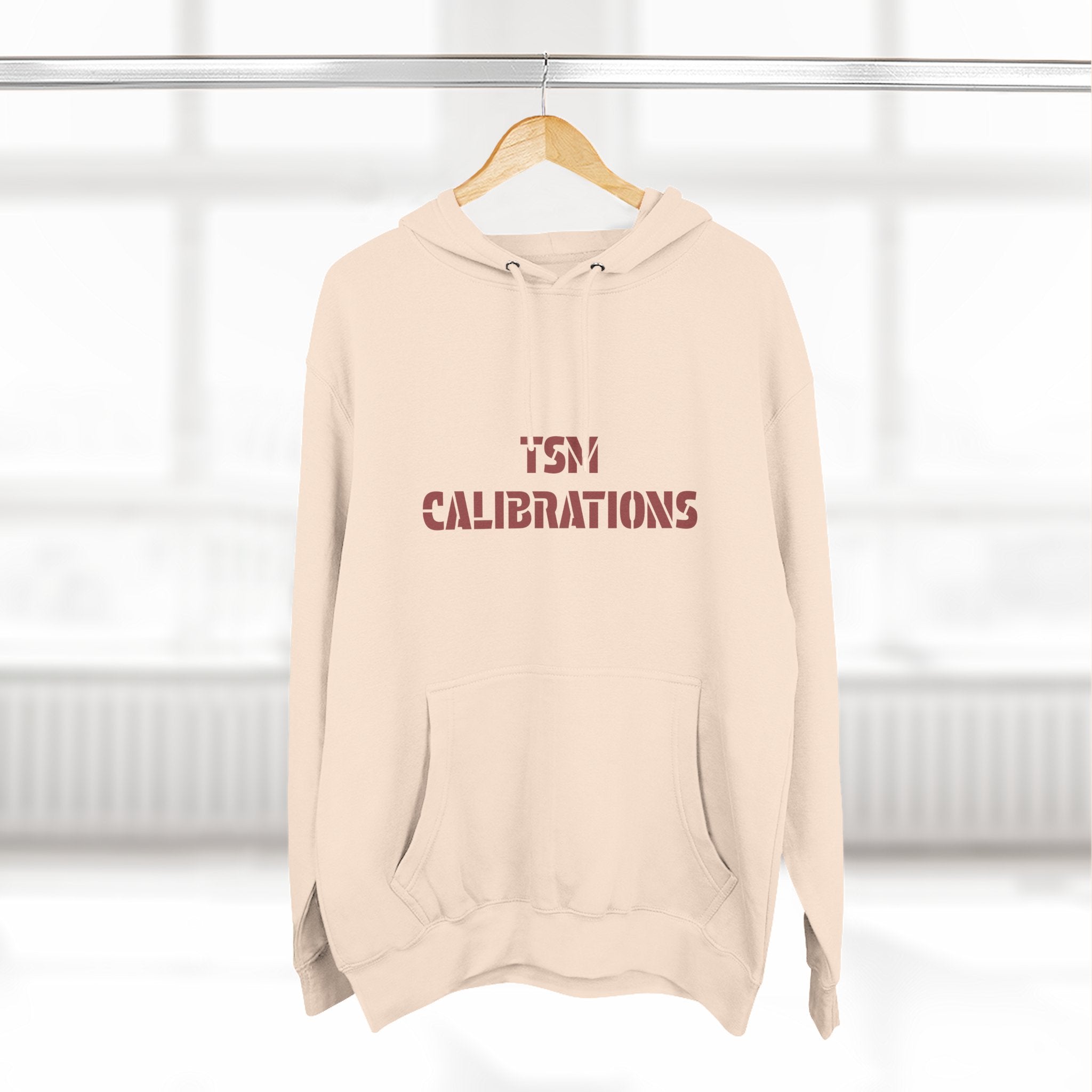 TSM Calibrations Fleece Hoodie — Three-Panel Tech Pullover