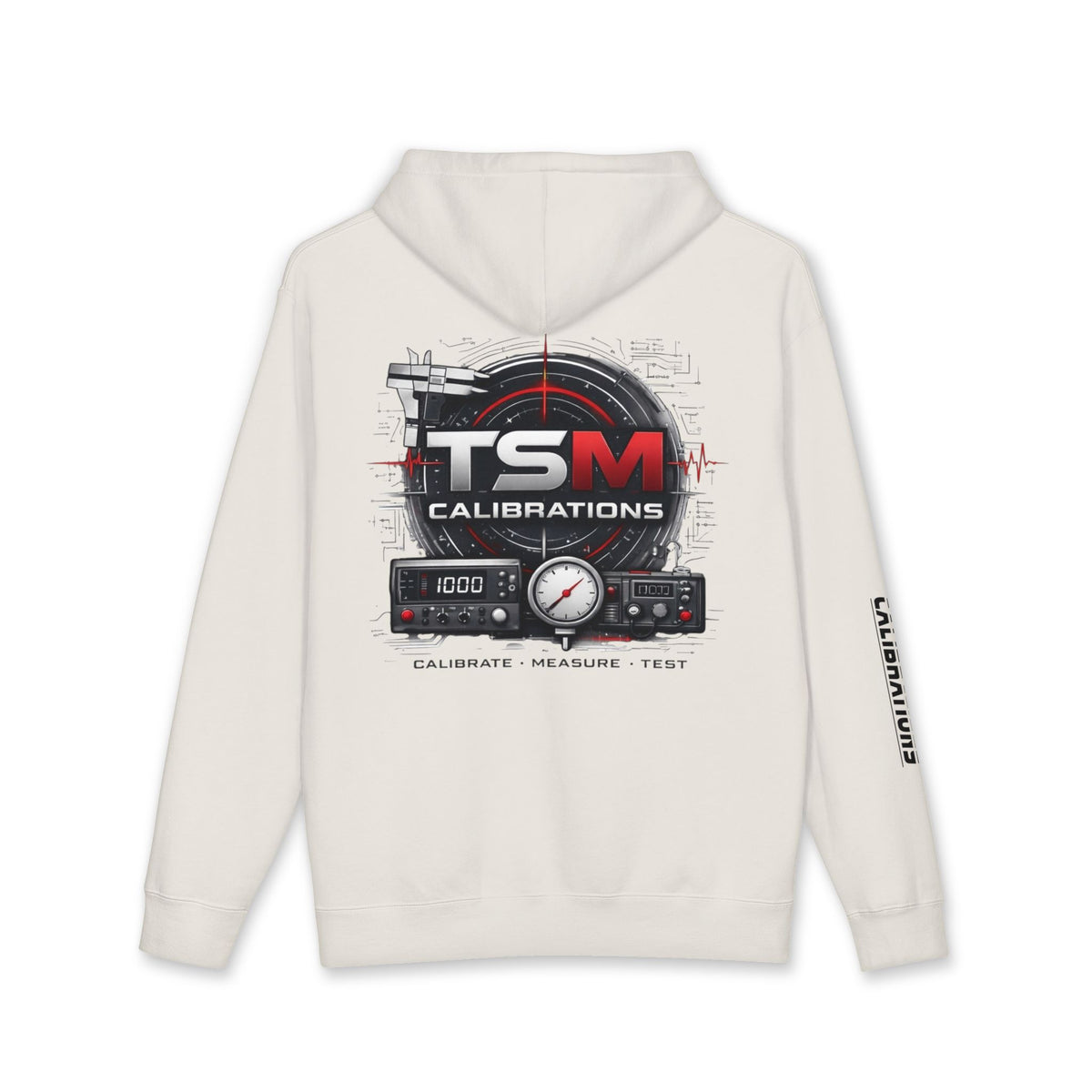 Calibration Tech Hoodie — TSM Calibrations Graphic Pullover